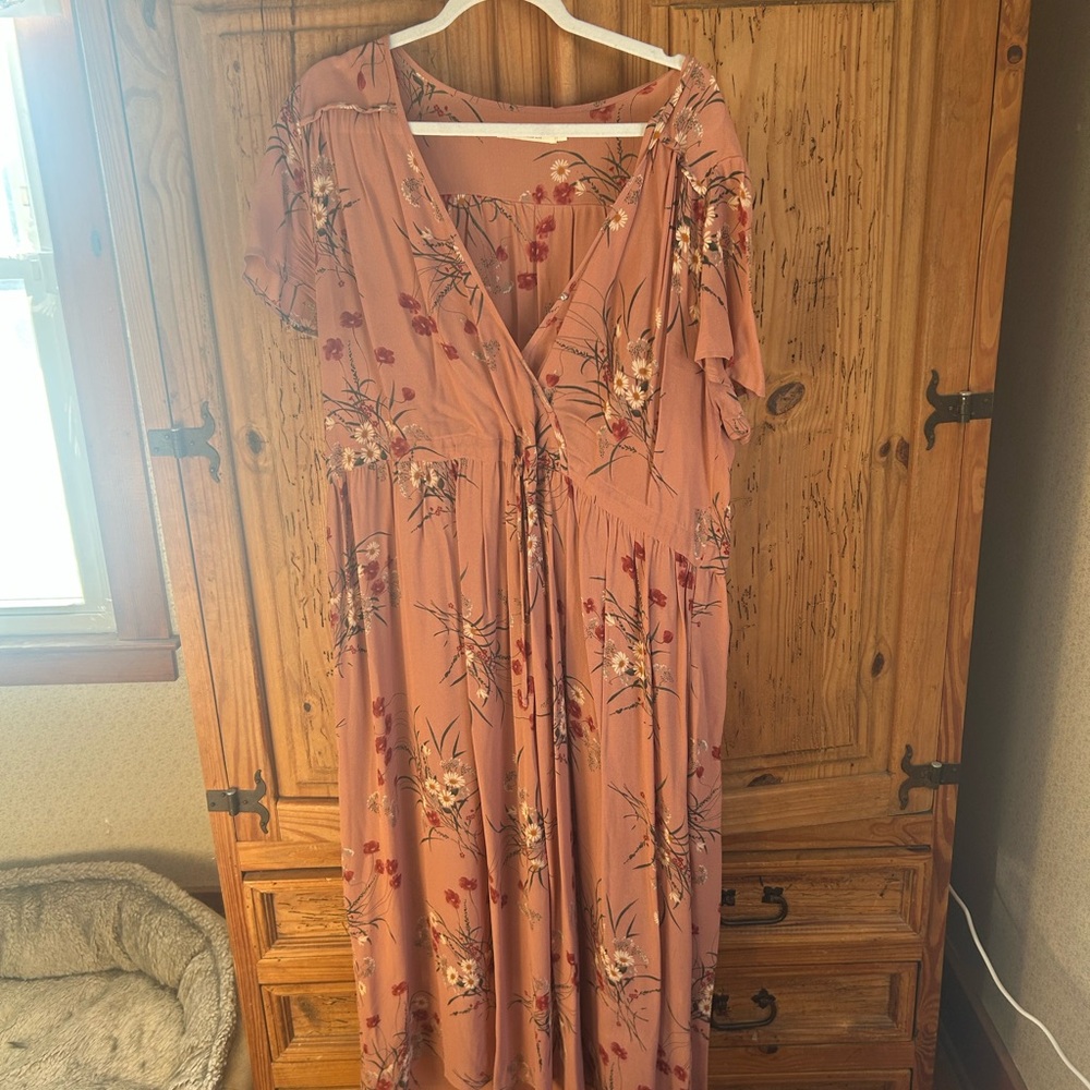 Floral Blush Christy Dawn Dress XL